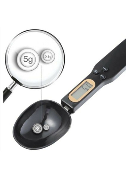 Hassas Dijital Mutfak Ölçüm Kaşığı LCD Ekran 500G/01G Hassasiyet modelleri