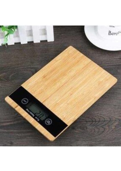 Dijital Hassas Bambu Mutfak Terazisi 5 Kg 01 gr Hassasiyet fiyatları