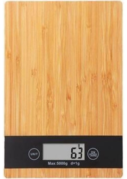Dijital Hassas Bambu Mutfak Terazisi 5 Kg 01 gr Hassasiyet modelleri
