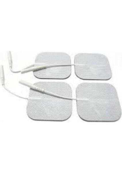 Kablolu 5x5 cm Yedek Elektrot Pedi, 8'li Set