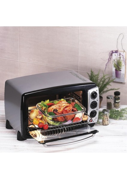 Dörtgen Kilitli Saklama Kabı, 1.0 Lt, Mavi ve Turuncu Renk Seçenekleri modelleri