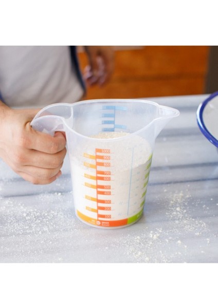 Pratik Karıştırma ve Ölçme Kabı 1 Litrelik, Mutfakta Kolay Kullanım Sağlar fiyatları