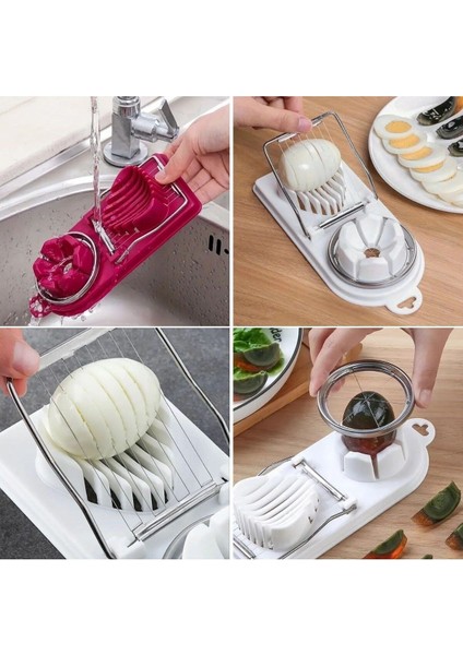 Turuncu Çok Amaçlı Meyve ve Yumurta Dilimleme Kesici Aparat fiyatları