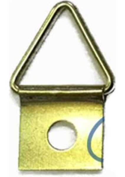 Bej Üçgen Çerçeve Askısı 24X12MM, 20 Adet