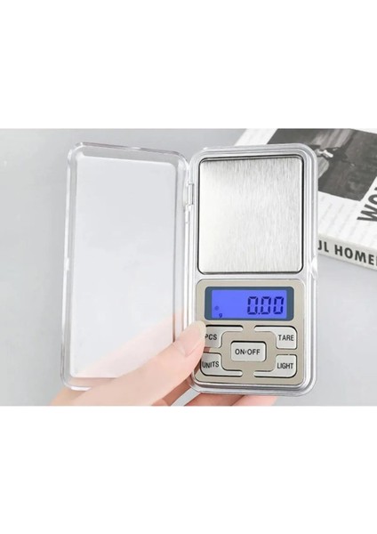Hassas Dijital Cep Tartısı 500G/01G Gümüş Taşıma ve Ölçüm Kolaylığı fiyatları