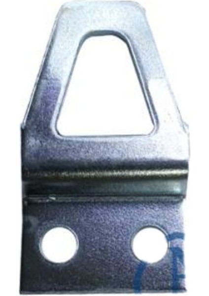 Eğik Eğri Üçgen Resim Tablo Çerçeve Askısı 18X33MM, 1 Adet Bej