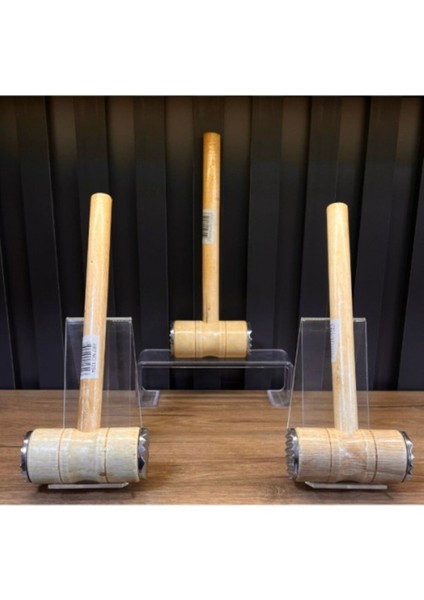 Renkli Ahşap Saplı Et Dövme Çekici, Sağlam ve Şık Tasarım modelleri