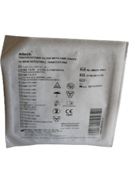 Yüksek Koruma Sağlayan Trakeostomi Bakteriyel Filtre, Sağlıklı Solunum Desteği modelleri