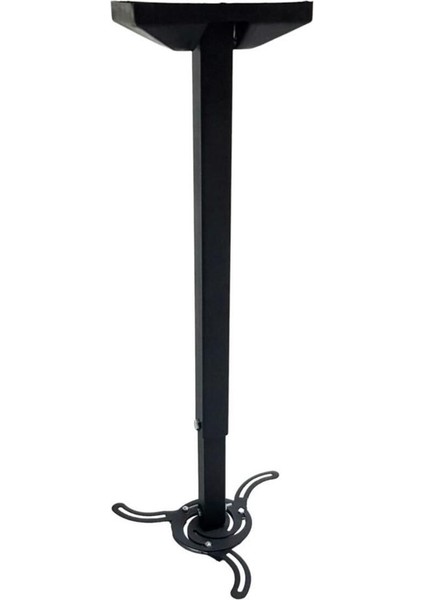 65-100CM Ayarlanabilir Projeksiyon Tavan Askı Aparatı Siyah