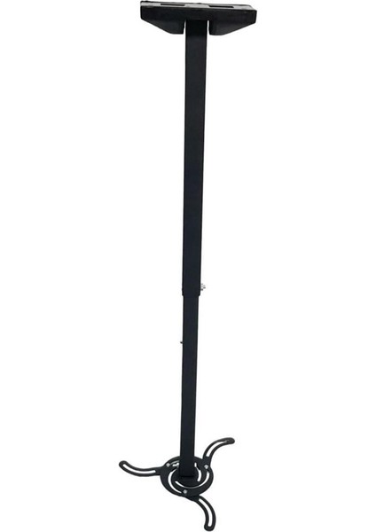 65-100CM Ayarlanabilir Projeksiyon Tavan Askı Aparatı Siyah indirimleri