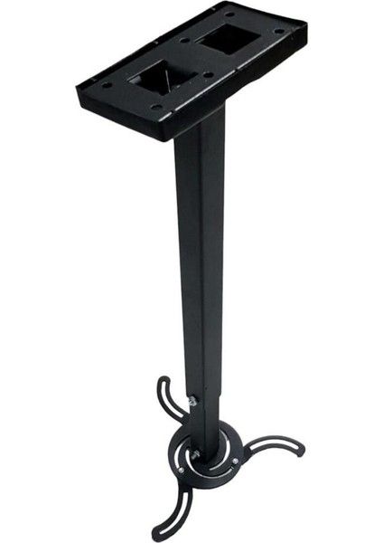 65-100CM Ayarlanabilir Projeksiyon Tavan Askı Aparatı Siyah