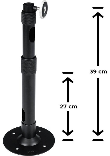 Projeksiyon Tavan Askı Aparatı 360 Derece Siyah, Güçlü ve Esnek Montaj Çözümü fiyatları