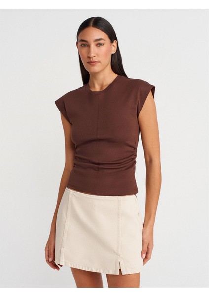 72018 Dilvin Parça Boya Şort Denim Etek fırsatları