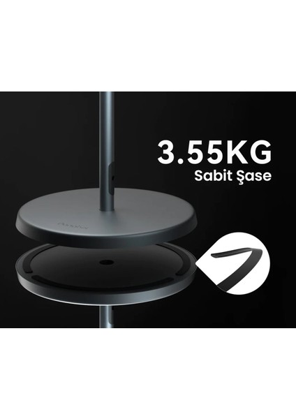 Gri Projeksiyon Zemini Standı, Şık ve Sağlam Tasarım, Kolay Kullanım modelleri