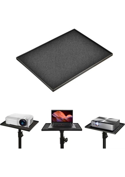 Çok Amaçlı Ayaklı Projeksiyon ve Notebook Standı, Metal, 2.1 mt Tripod, Siyah