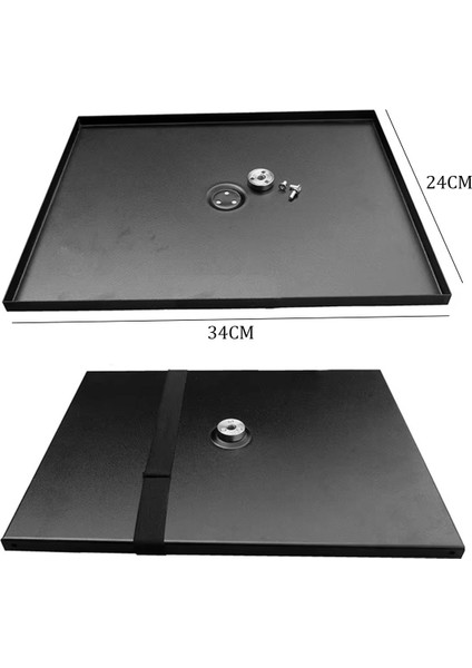 Çok Amaçlı Ayaklı Projeksiyon ve Notebook Standı, Metal, 2.1 mt Tripod, Siyah