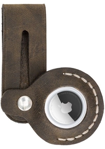 Mulvxurg URG02 Apple Airtag Uyumlu Deri Anahtarlık Beta AA16 Kahve (Mulvix) fiyatları