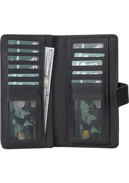 Mulvxurg URG02 Coppet 6.7 Inch Uyumlu Deri Kartlıklı Kılıf Erc1 Siyah (Mulvix) fırsatları