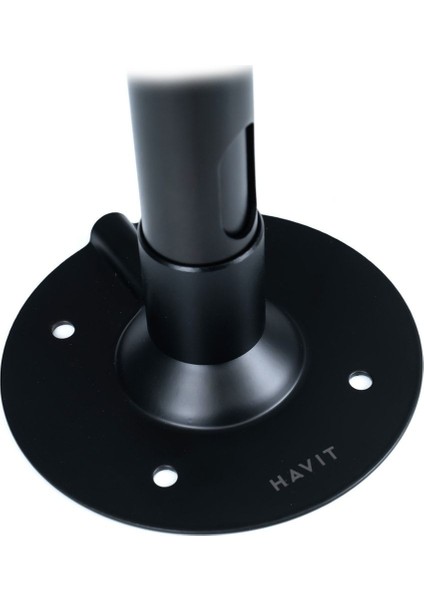 Projeksiyon Tavan ve Duvar Askı Aparatı, 360 Derece, Siyah