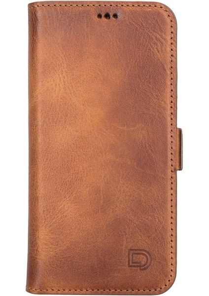 Mulvxurg URG02 Apple Iphone 13 Pro Uyumlu Deri Cüzdanlı Kılıf Karamel (Mulvix) fiyatları