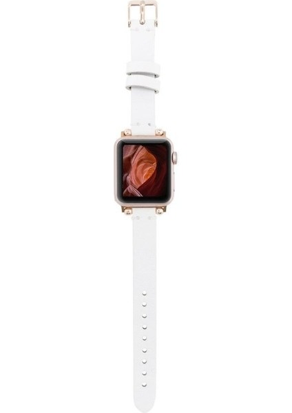 Mulvxurg URG02 Apple Watch Uyumlu Deri Kordon 38-40-41MM Ferro F3 (Mulvix) modelleri