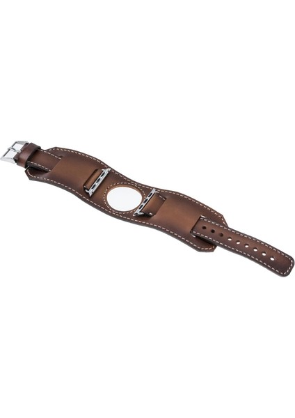 Mulvxurg URG02 Apple Watch Uyumlu Deri Kordon 38-40-41MM Cuff Taba (Mulvix) modelleri