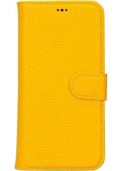 Mulvxurg URG02 Apple Iphone 15 Pro Max Uyumlu Deri Cüzdanlı Kılıf Mwwn FL12 Sarı (Mulvix) fırsatları