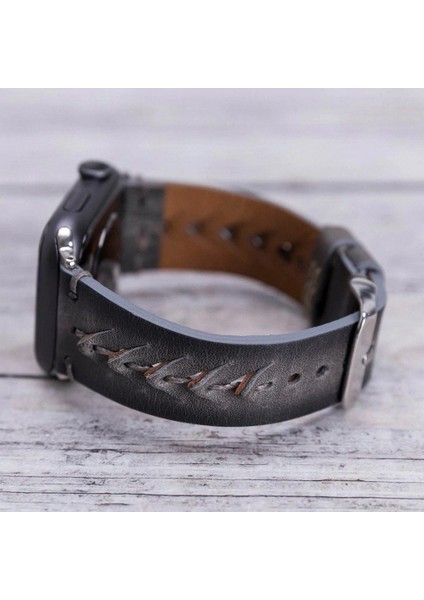 Mulvxurg URG02 Apple Watch Uyumlu Deri Kordon 42-44-45MM Boras VS4EF (Mulvix) modelleri