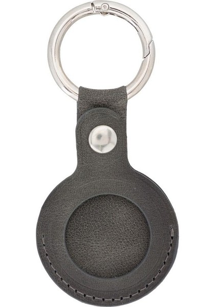 Mulvxurg URG02 Apple Airtag Uyumlu Deri Anahtarlık, TN18EF Gri (Mulvix) modelleri