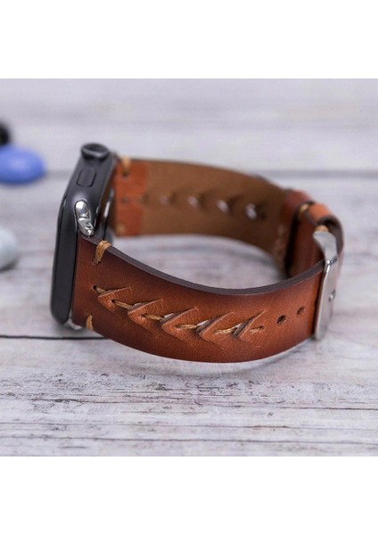 Mulvxurg URG02 Apple Watch Uyumlu Deri Kordon 42-44-45MM RST2EF Boras (Mulvix) fiyatları