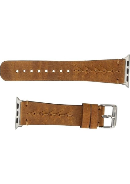 Mulvxurg URG02 Apple Watch Uyumlu Deri Kordon 38-40-41MM G19 Boras (Mulvix) fırsatları