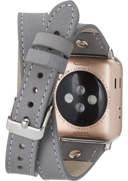 Mulvxurg URG02 Apple Watch Uyumlu Deri Kordon 42-44-45MM Slim Dt Strst9 (Mulvix) fiyatları