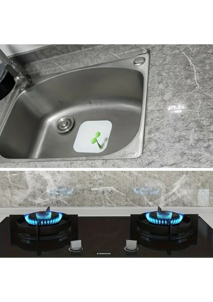 Mulvxurg URG02 Mermer Desenli Sticker Folyo Atina Grisi 60CM*5MT (Mulvix) fırsatları