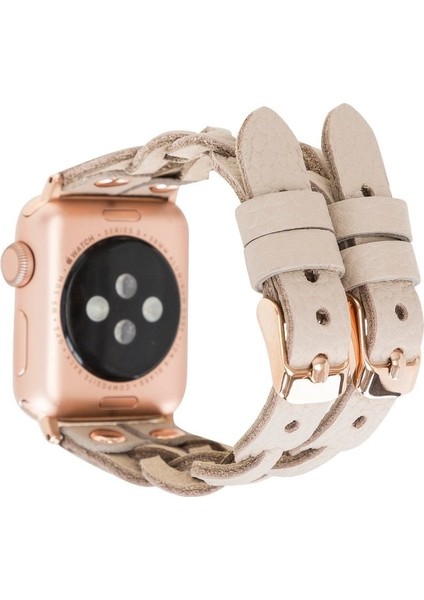 Mulvxurg URG02 Apple Watch Uyumlu Deri Kordon York Double Tour Erc3 (Mulvix) fiyatları