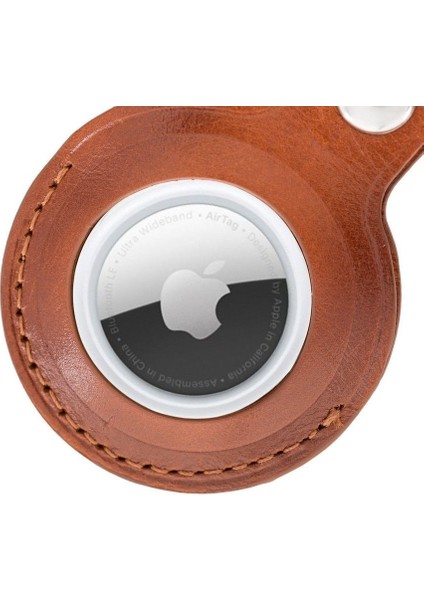 Mulvxurg URG02 Apple Airtag Uyumlu Deri Anahtarlık, RST2EF Taba (Mulvix) fırsatları