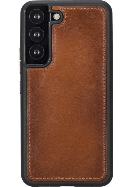 Mulvxurg URG02 Galaxy S22 Uyumlu Deri Cüzdanlı Kılıf Mwwn RST2EF Taba (Mulvix) fiyatları