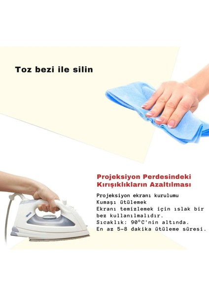 72 Inç Yansıtıcı Perde, Ev ve Okul Projeksiyon Için Ideal, Anti-Işık Özellikli fiyatları