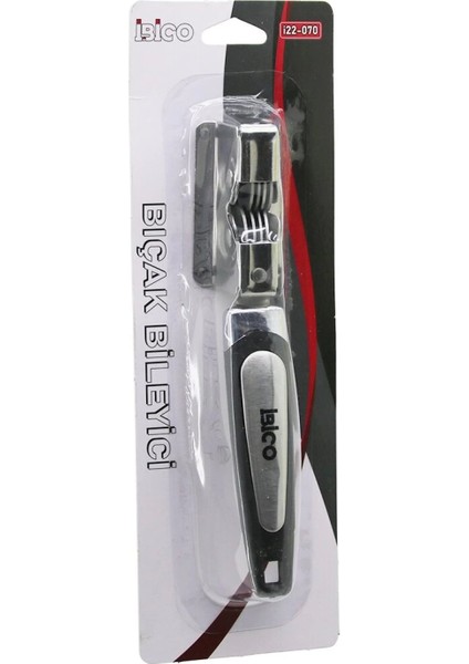 Sürmene Bıçak Bileme Metal Gövde - 8 Metal Biley Tekeri Plastik Sap (4887)