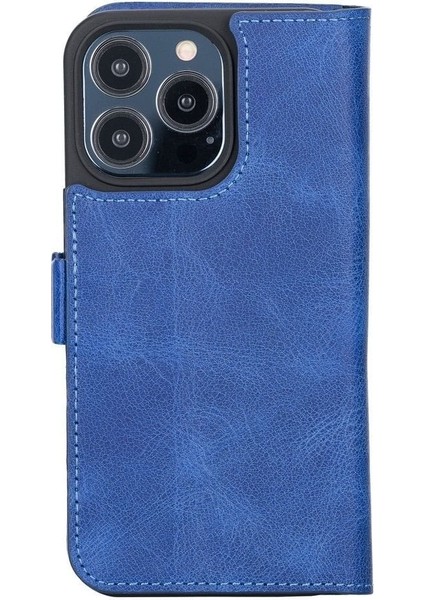 Mulvxurg URG02 Apple Iphone 13 Pro Uyumlu Deri Cüzdanlı Kılıf Okyanus Mavi (Mulvix) modelleri