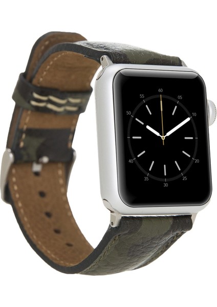 Mulvxurg URG02 Apple Watch Uyumlu Deri Kordon 42-44-45MM KF04N (Mulvix)