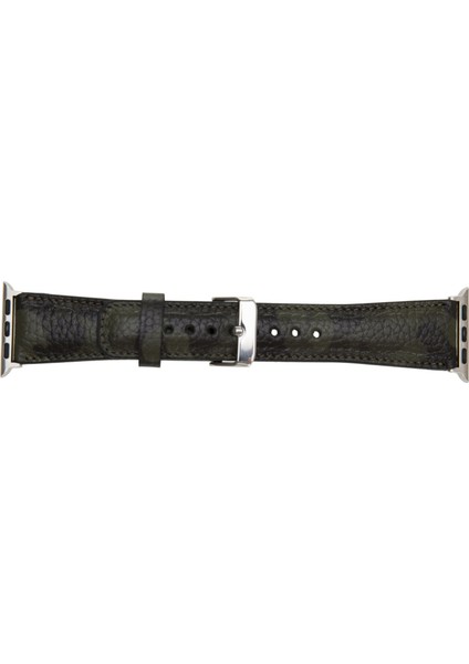 Mulvxurg URG02 Apple Watch Uyumlu Deri Kordon 42-44-45MM KF04N (Mulvix) modelleri