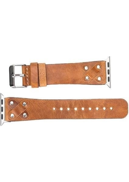 Mulvxurg URG02 Apple Watch Uyumlu Deri Kordon Cross 42-44-45MM St V18 (Mulvix) fırsatları