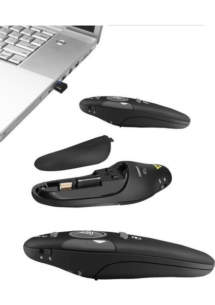 Kablosuz Lazer Sunum Kumandası, Powerpoint ve Projeksiyon Için Çok Renkli fiyatları