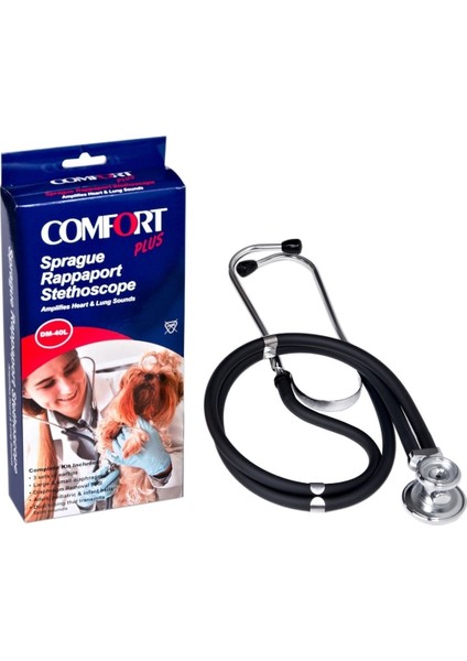 Profesyonel Veteriner Steteskop, Güçlü ve Dayanıklı, Net Ses Kalitesi