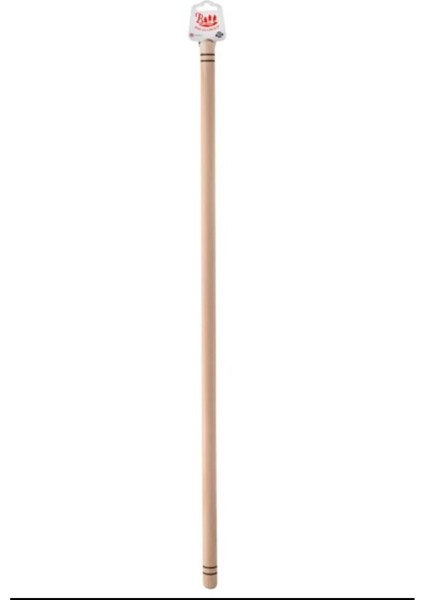 19 cm Kayın Ahşap Oklava, 50 cm Renkli, Şık ve Dayanıklı Mutfak Gereci