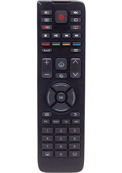 55 Inç Led Tv Kumandası - Uyumlu Ve Kullanışlı, Turuncu Renkli