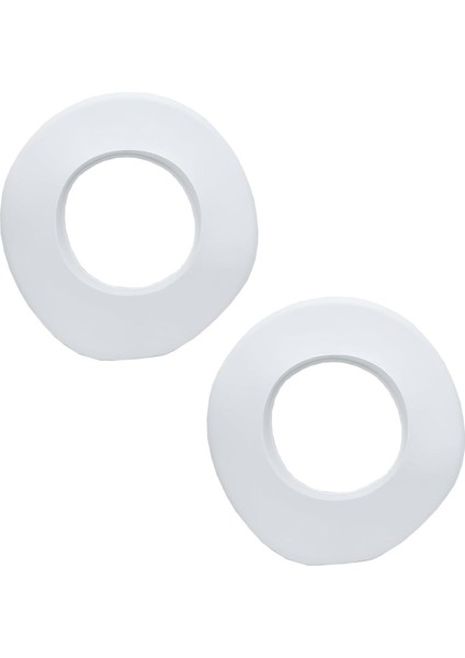Beyaz 2'li Kombi Baca Lastiği Ø10CM, Toz ve Tozdan Koruma Contası