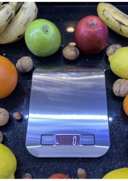 10KG Mutfak Tartısı 1gr Hassasiyet Paslanmaz Gövde Sıvı Ölçer fırsatları