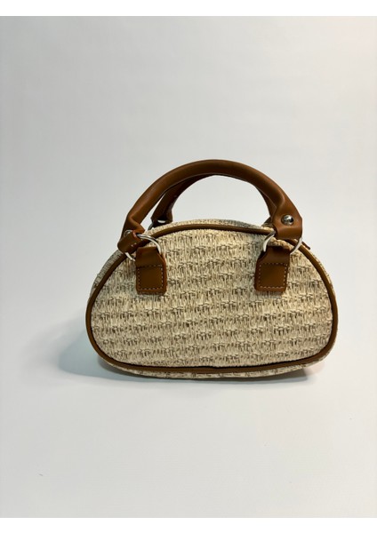 Isabel Taba Hasır Detaylı Mini Kadın Kol ve Omuz Çantası indirimleri