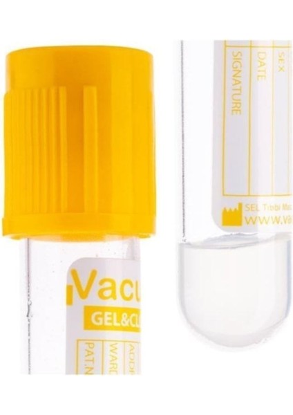 Jelli Tüp 5ml, Clot Aktivatörlü, 100 Adet, Sağlıklı ve Güvenilir E-Ticaret Ürünü fırsatları